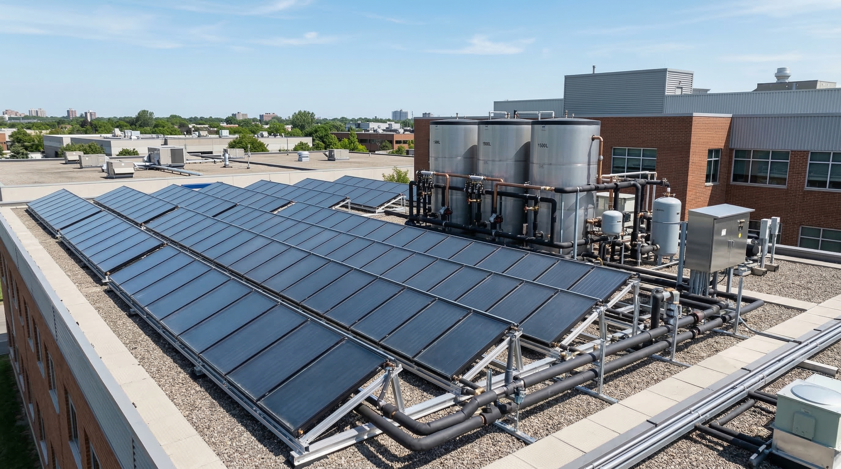 SUSTAINABLE SOLAR WATER HEATERS (Apricus)